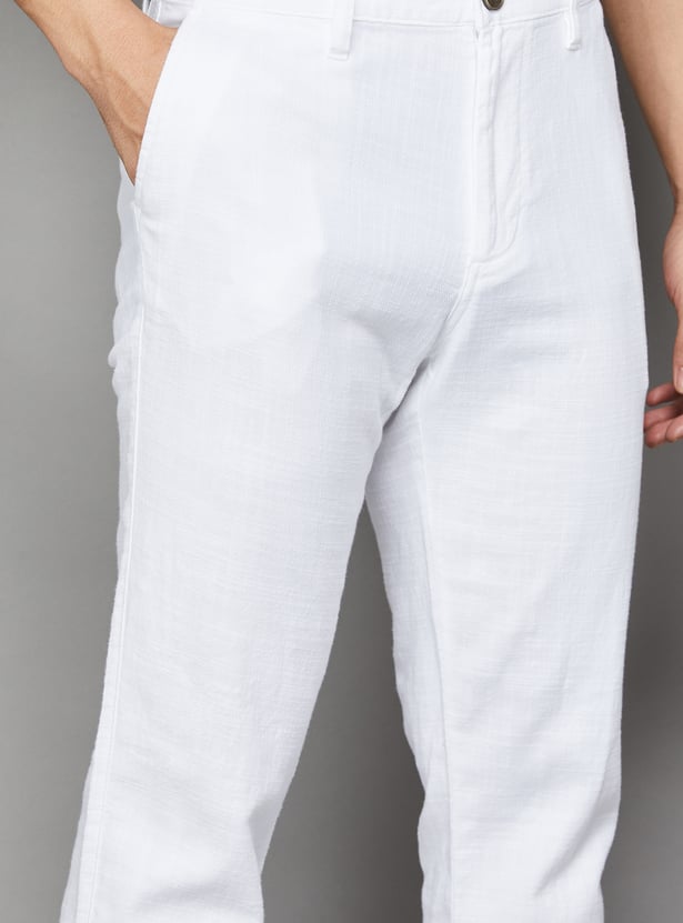 PEPE JEANS Solid Gilles Trousers (Regular)