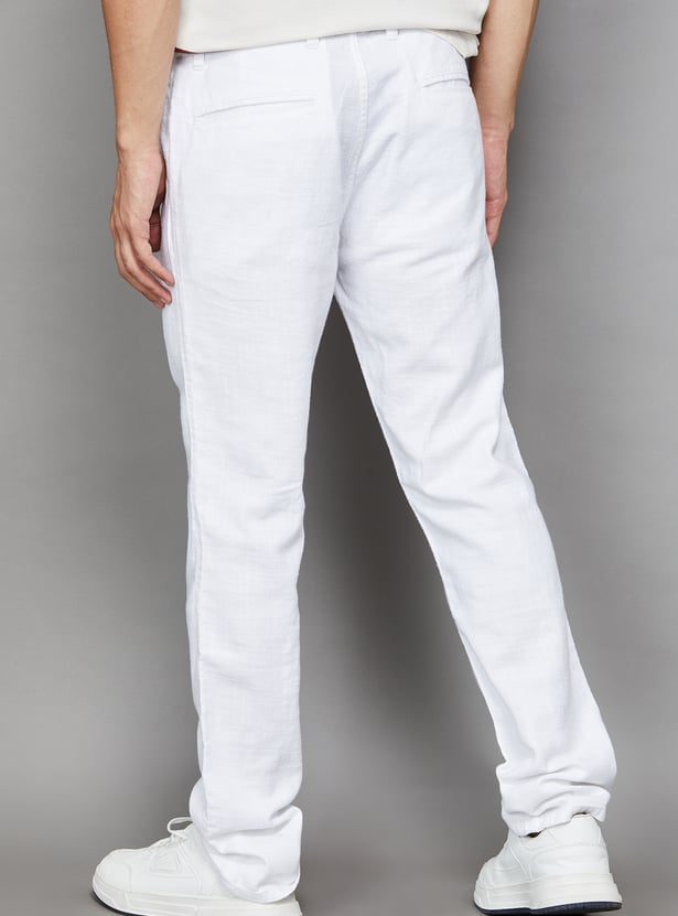 PEPE JEANS Solid Gilles Trousers (Regular)