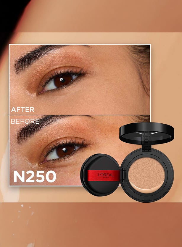 L'Oreal Infallible Cushion Foundation 24Hr Full Coverage Glass-skin finish-N250-11g