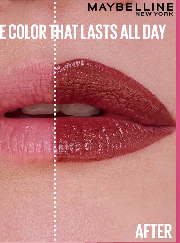 Maybelline Serum Matte Lipstick 8Hr Hydration - 007 Avenue A 4.2g