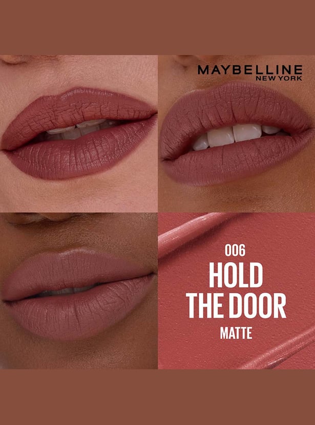 Maybelline Serum Matte Lipstick 8Hr Hydration - 006 Hold the Door 4.2g