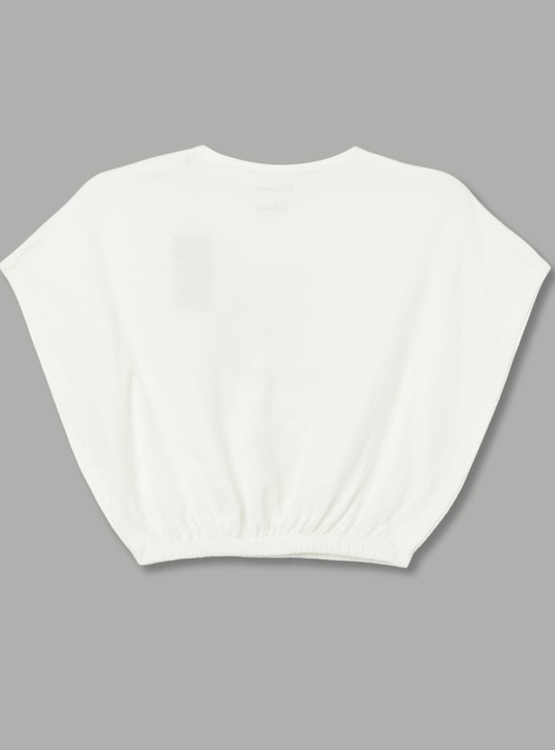 FAME FOREVER Girls Minnie Mouse Top