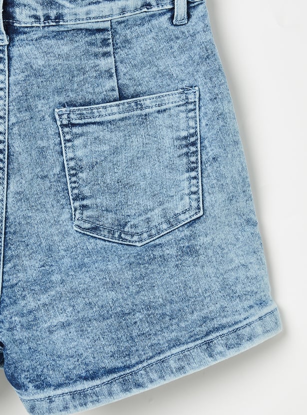 FAME FOREVER Girls Denim Skirts
