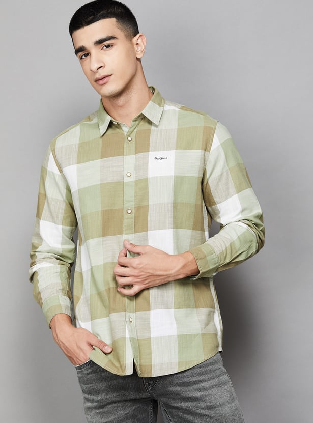 PEPE JEANS Checked Regular Fit Shirt