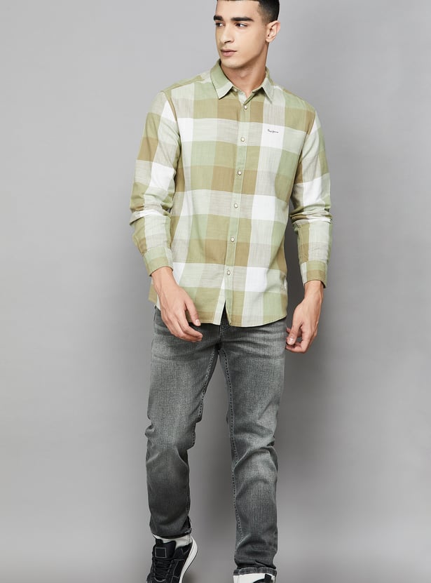 PEPE JEANS Checked Regular Fit Shirt