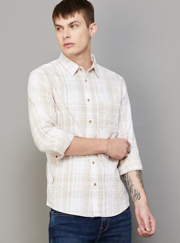 PEPE JEANS Checked Regular Fit Shirt