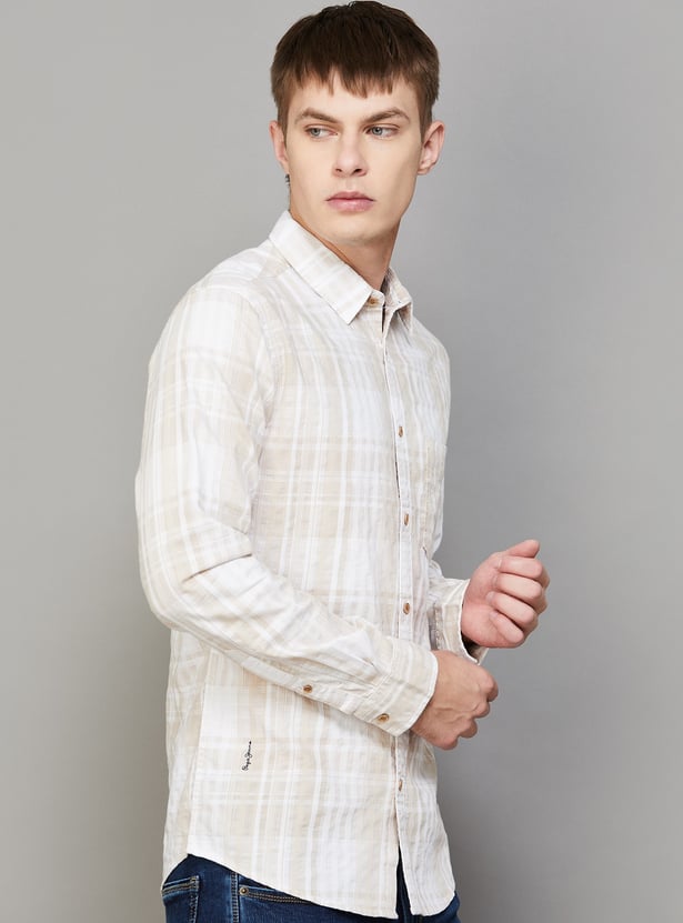 PEPE JEANS Checked Regular Fit Shirt