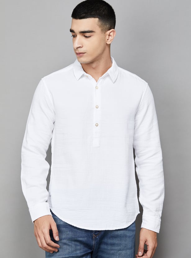 PEPE JEANS Solid Regular Fit Shirt