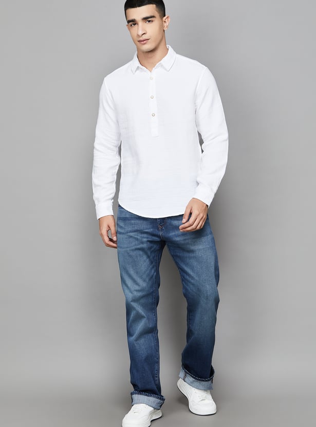 PEPE JEANS Solid Regular Fit Shirt