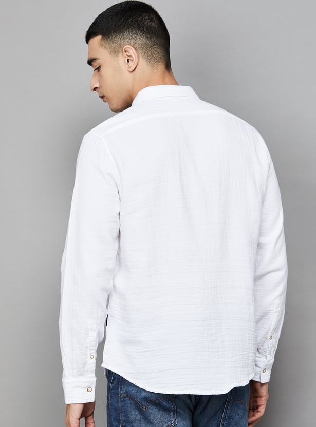PEPE JEANS Solid Regular Fit Shirt