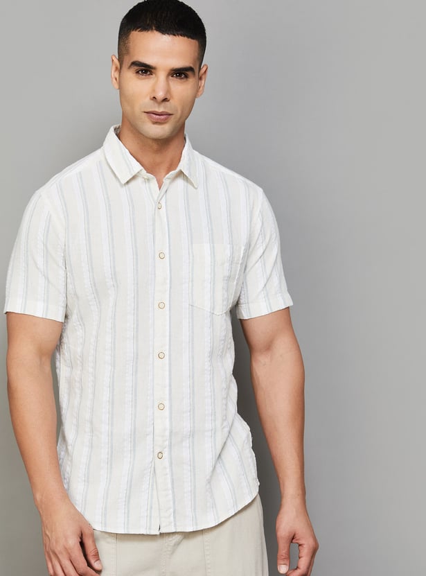 PEPE JEANS Striped Regular Fit Shirt