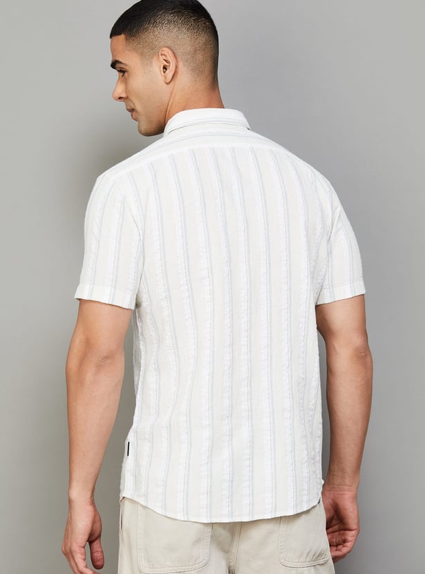 PEPE JEANS Striped Regular Fit Shirt