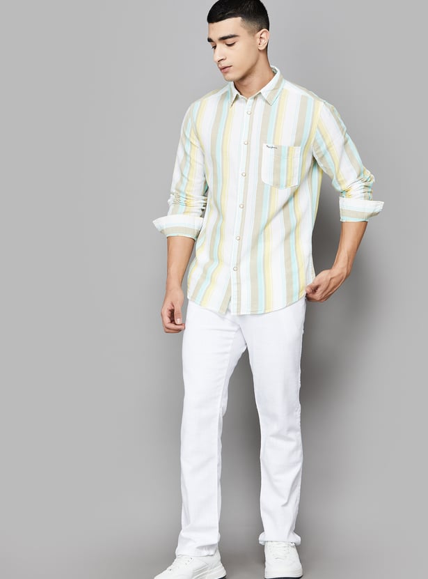 PEPE JEANS Striped Regular Fit Shirt