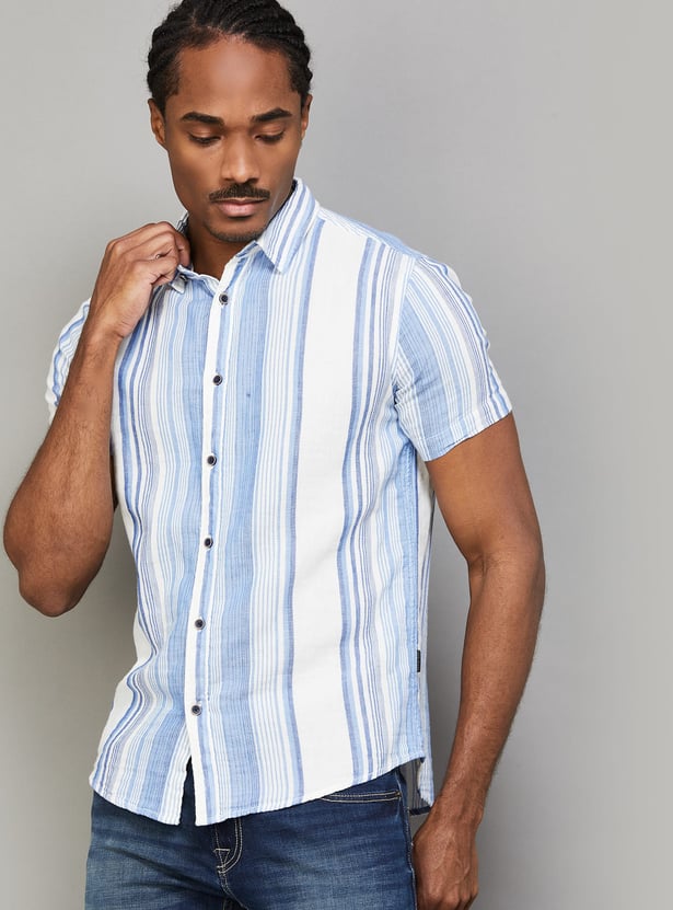 PEPE JEANS Striped Regular Fit Shirt