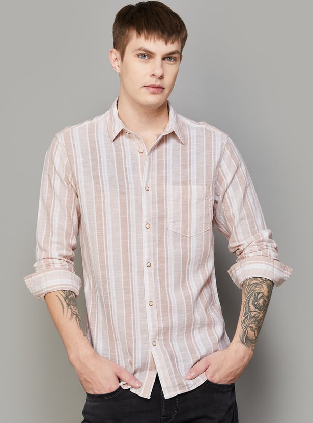 PEPE JEANS Striped Regular Fit Shirt