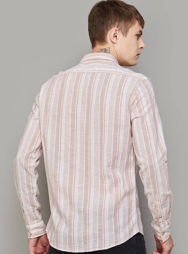 PEPE JEANS Striped Regular Fit Shirt