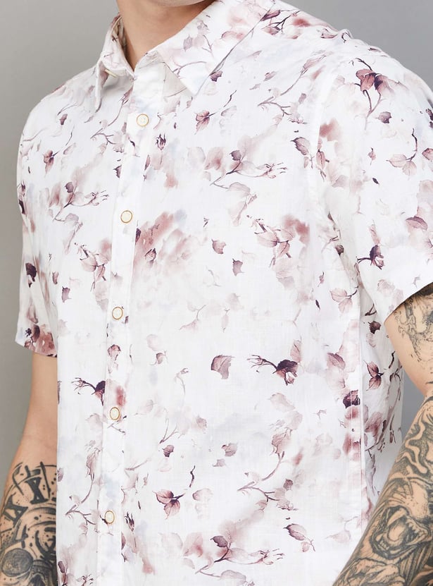 PEPE JEANS Floral Print Regular Fit Shirt