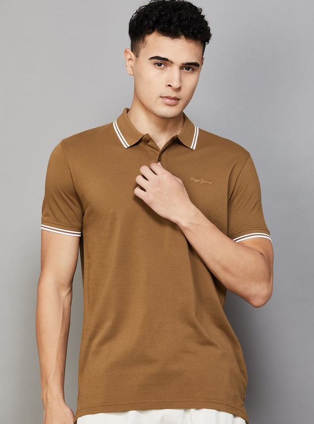 PEPE JEANS Solid Polo T-shirt