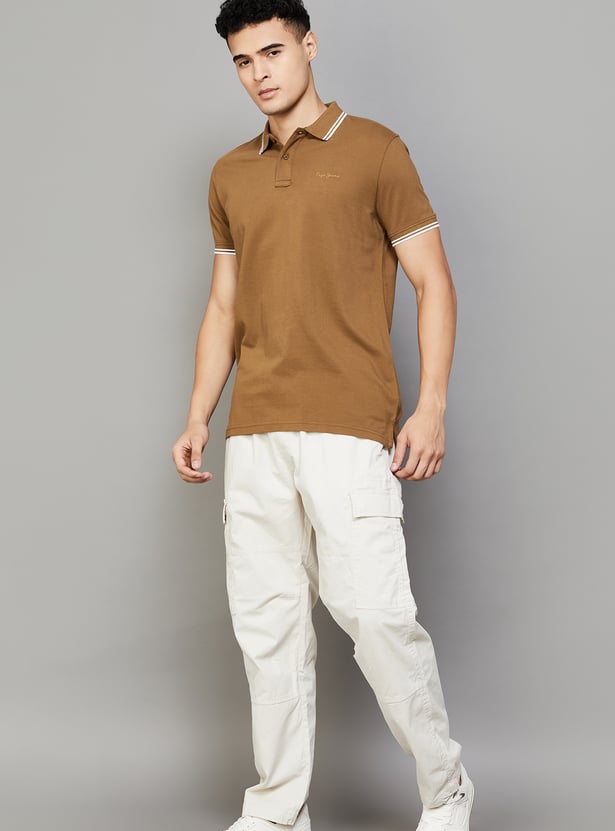 PEPE JEANS Solid Polo T-shirt