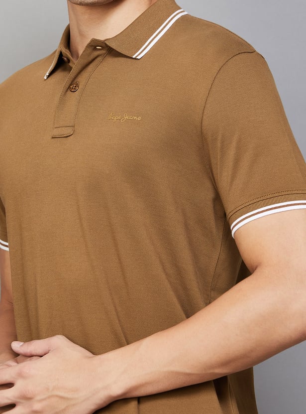 PEPE JEANS Solid Polo T-shirt