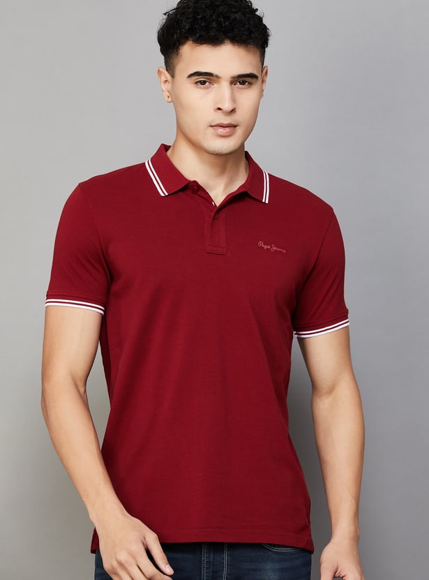 PEPE JEANS Solid Polo T-shirt
