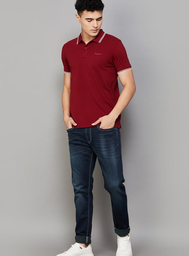 PEPE JEANS Solid Polo T-shirt