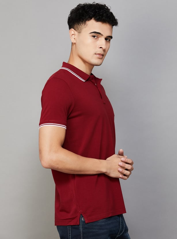 PEPE JEANS Solid Polo T-shirt