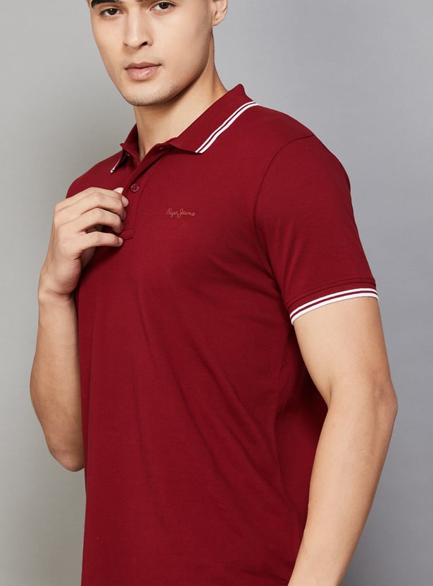 PEPE JEANS Solid Polo T-shirt