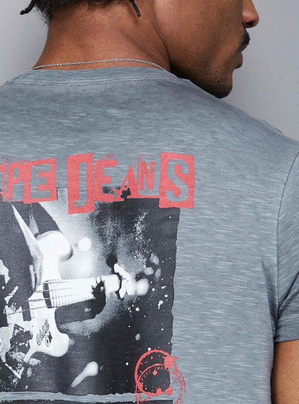 PEPE JEANS Graphic Print Regular Fit T-shirt