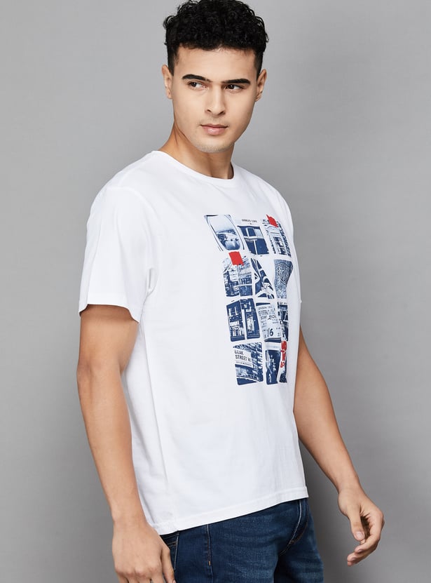 PEPE JEANS Graphic Print T-shirt