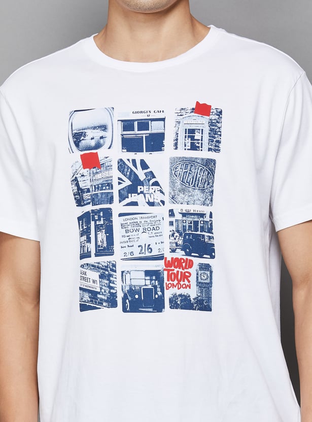 PEPE JEANS Graphic Print T-shirt