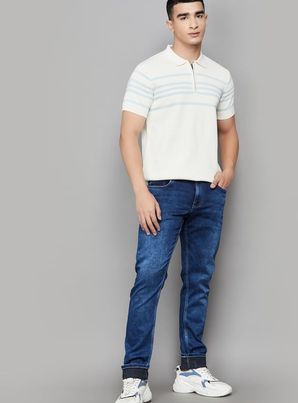 PEPE JEANS Striped Polo T-shirt
