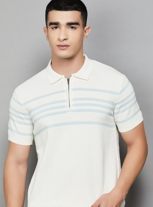 PEPE JEANS Striped Polo T-shirt