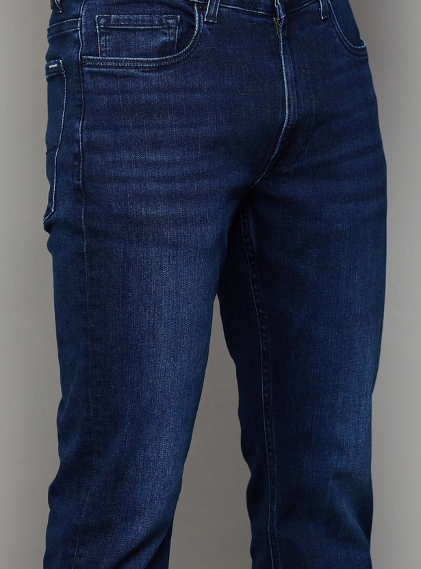 LP JEANS Washed Regular Straight Jeans
