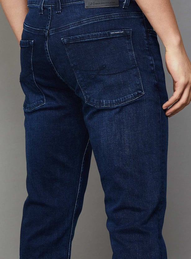 LP JEANS Washed Regular Straight Jeans
