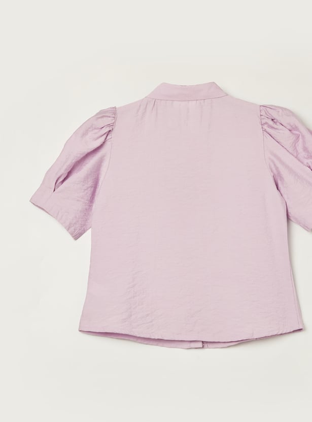 PEPPERMINT Girls Appliqued Shirt