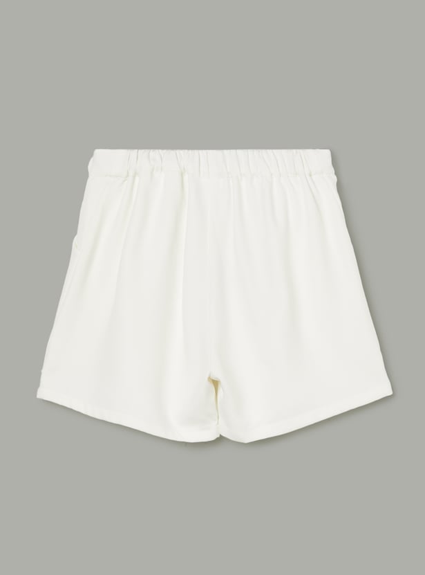 PEPPERMINT Girls Ruffled Shorts
