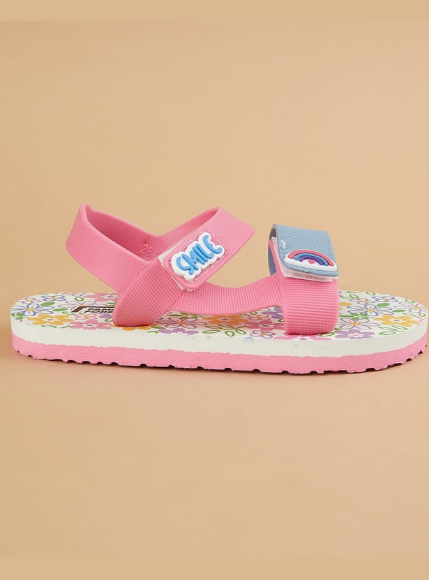 FAME FOREVER Girls Charm Sandals
