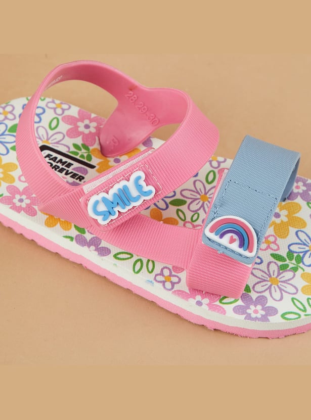 FAME FOREVER Girls Charm Sandals