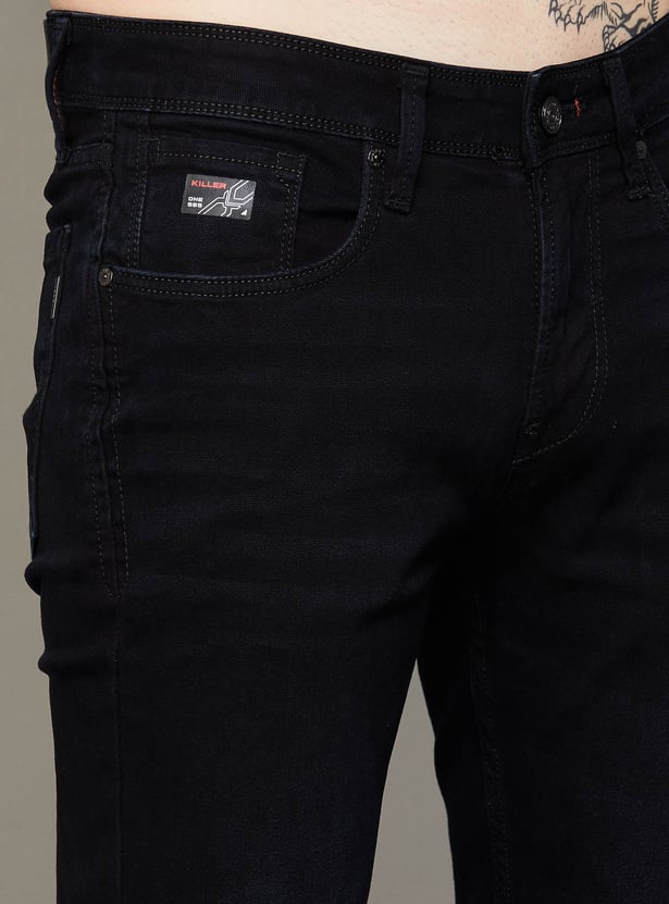 KILLER Solid Slim Tapered Jeans