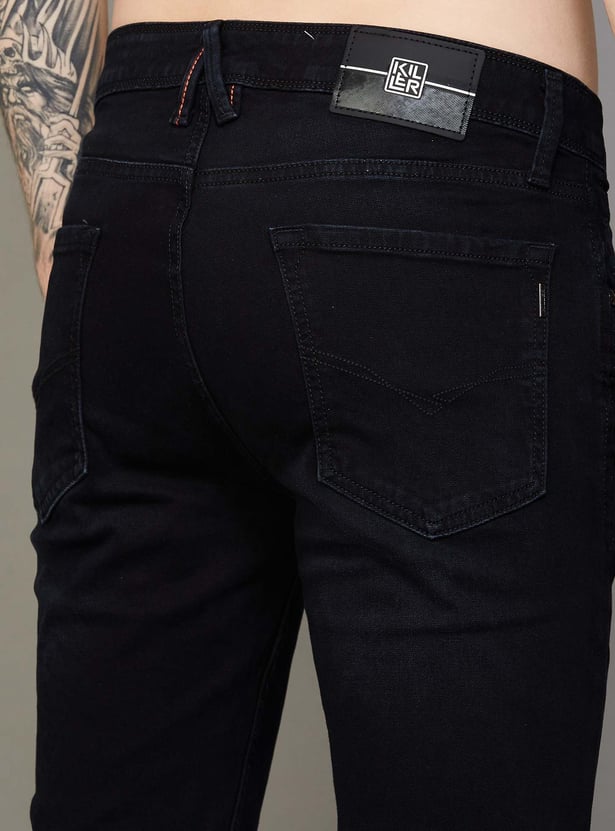 KILLER Solid Slim Tapered Jeans