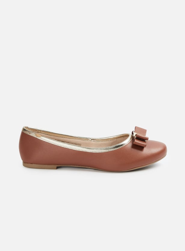 ALLEN SOLLY Bow Detail Ballerinas