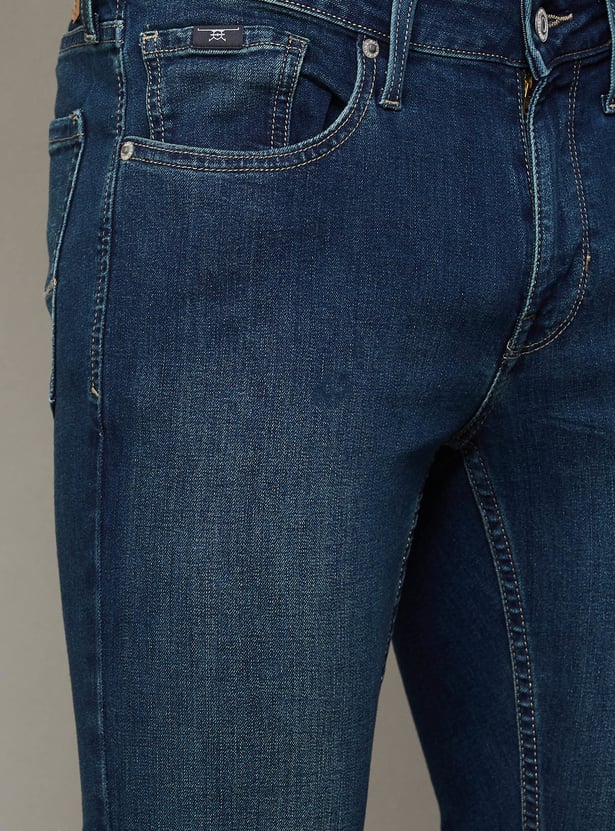 FLYING MACHINE Darkwashed Jackson Jeans (Super Skinny)
