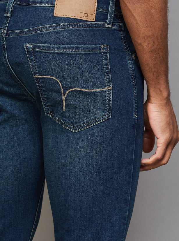 FLYING MACHINE Darkwashed Jackson Jeans (Super Skinny)