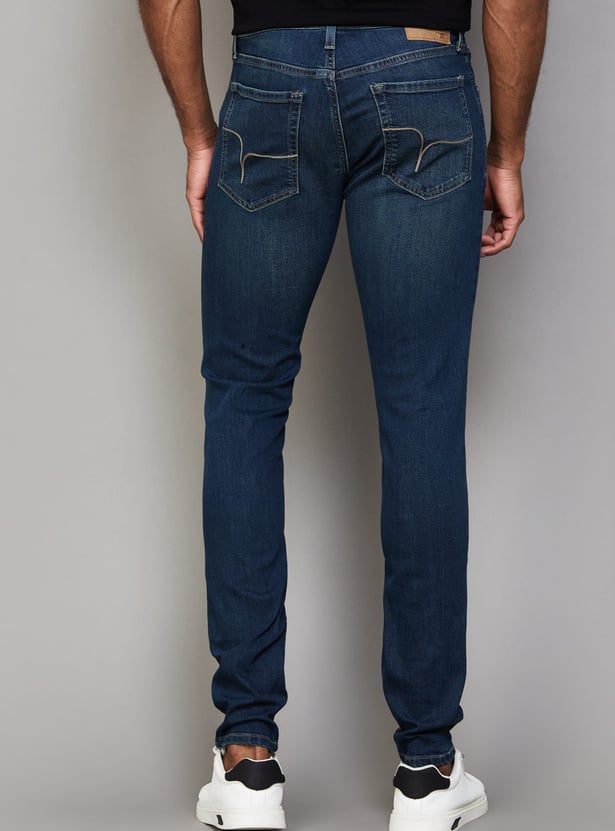 FLYING MACHINE Darkwashed Jackson Jeans (Super Skinny)