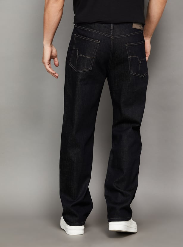 FLYING MACHINE Solid F55 Cobain Jeans (Comfort)
