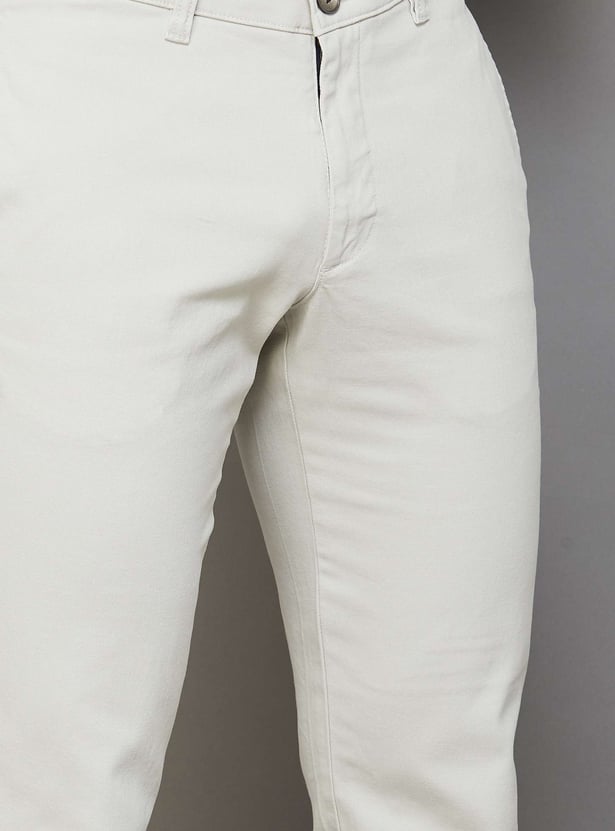 LP SPORT Solid Slim Fit Trousers