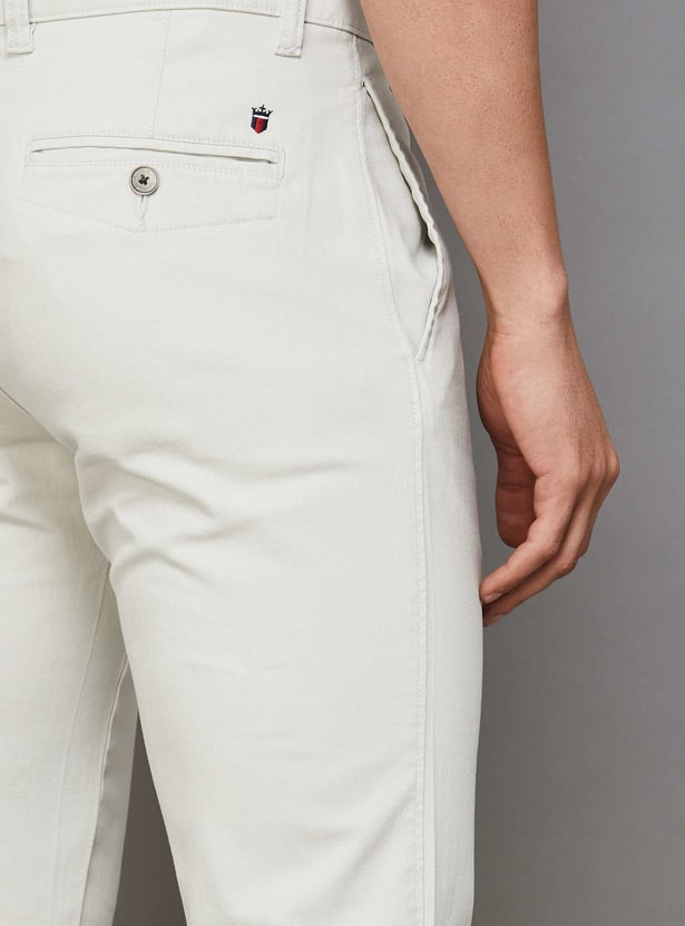 LP SPORT Solid Slim Fit Trousers