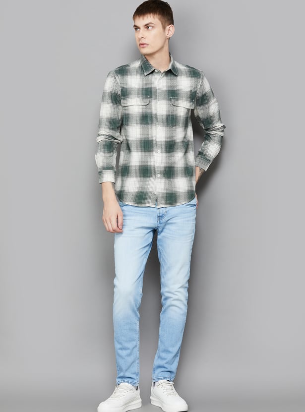 FLYING MACHINE Checked Regular Fit Shirt