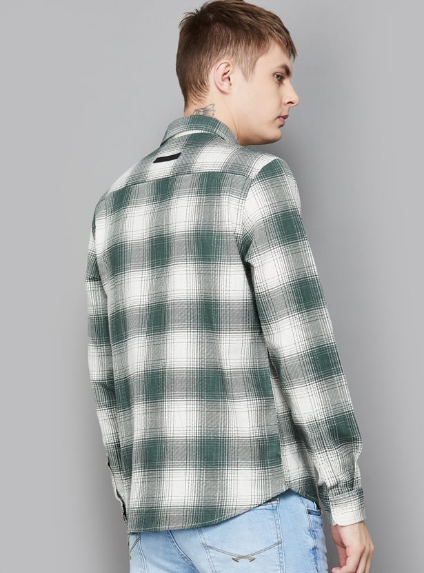 FLYING MACHINE Checked Regular Fit Shirt